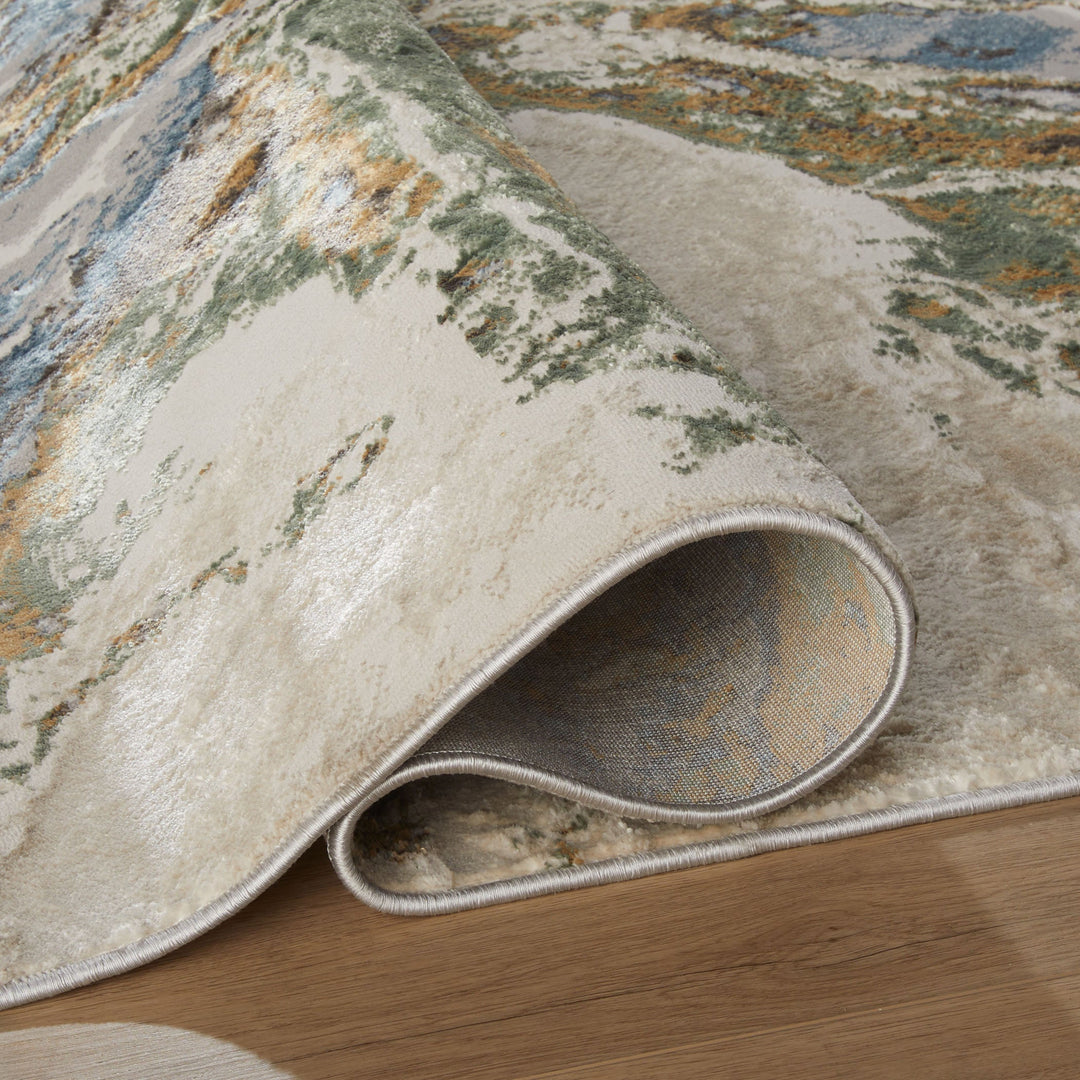 Zaria Blue Gray Marbled - T2065 - 5&