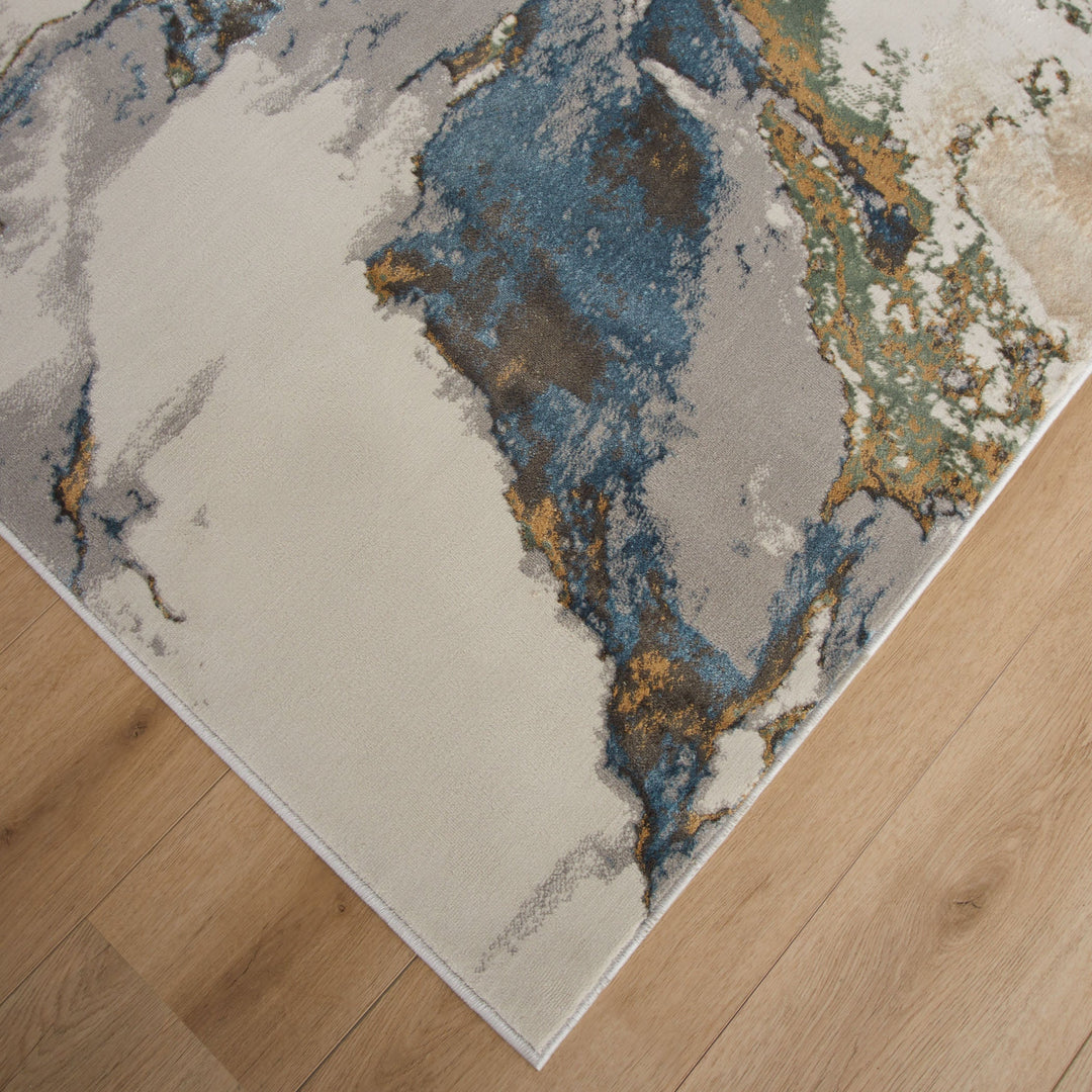 Zaria Blue Gray Marbled - T2065 - 5&
