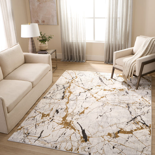 Zaria Beige Gray Marble Striations - T2067 - 2&