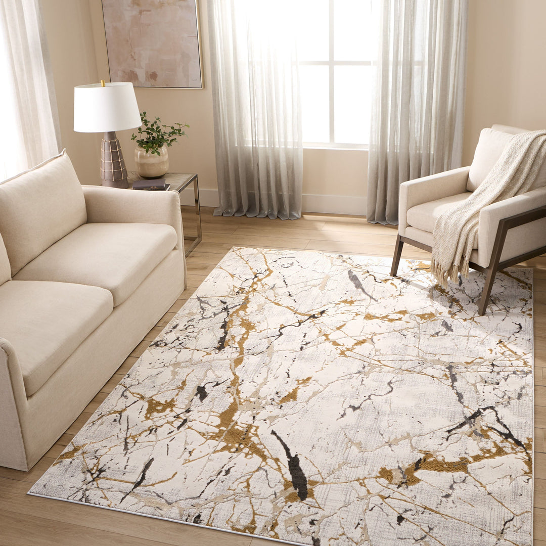 Zaria Beige Gray Marble Striations - T2067 - 8&