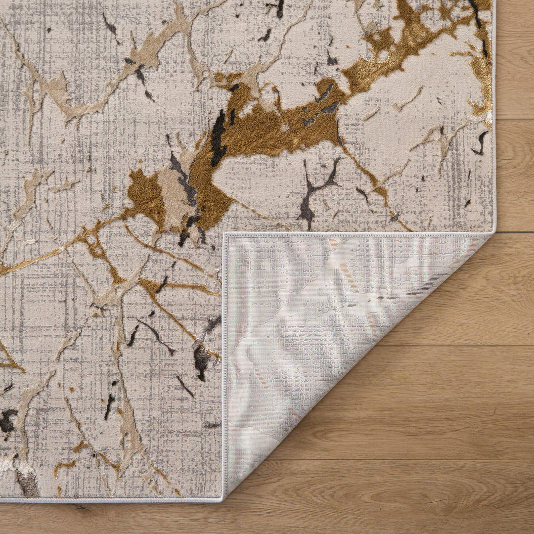 Zaria Beige Gray Marble Striations - T2067 - 10&