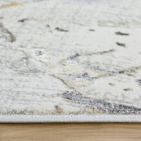 Zaria Beige Gray Marble Striations - T2067 - 8&