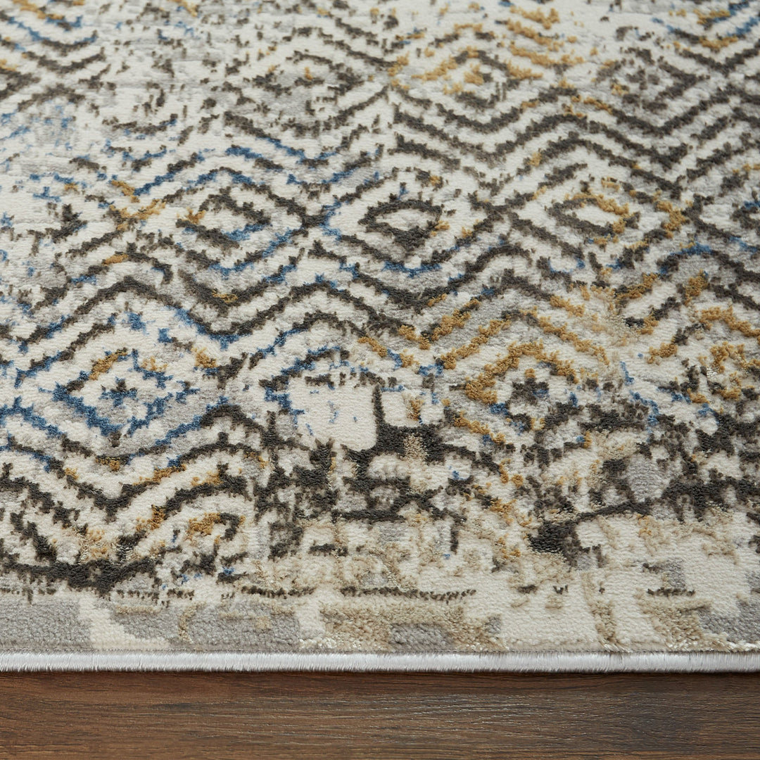 Zaria Gray Gold Weave - T2069 - 5&