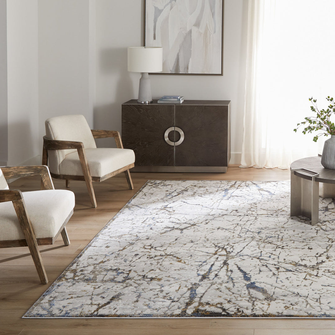 Zaria Gray Gold Marble Striations - T2070 - 2&