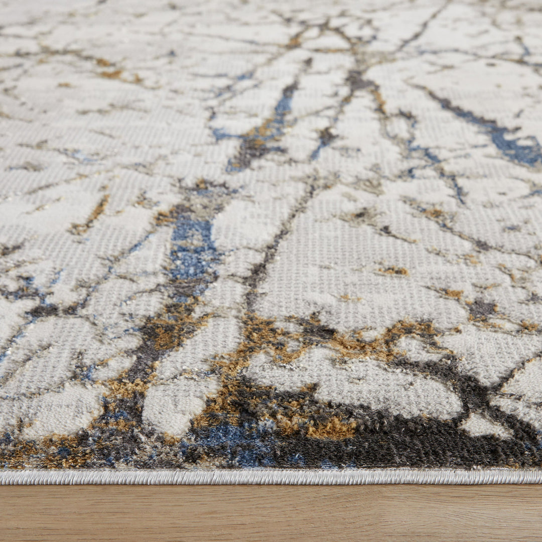 Zaria Gray Gold Marble Striations - T2070 - 2&