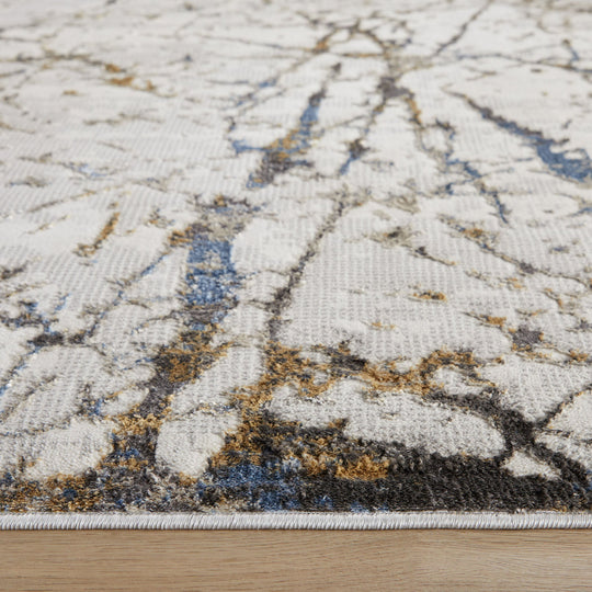Zaria Gray Gold Marble Striations - T2070 - 5&