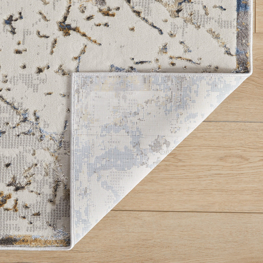 Zaria Gray Gold Marble Striations - T2070 - 2&