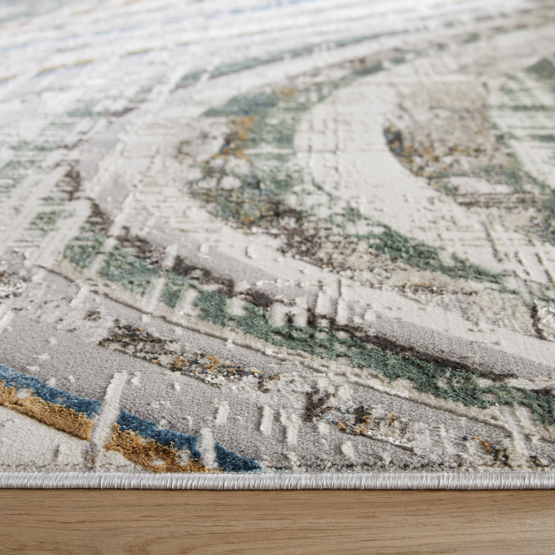 Zaria Gray Blue Waves - T2072 - 8&