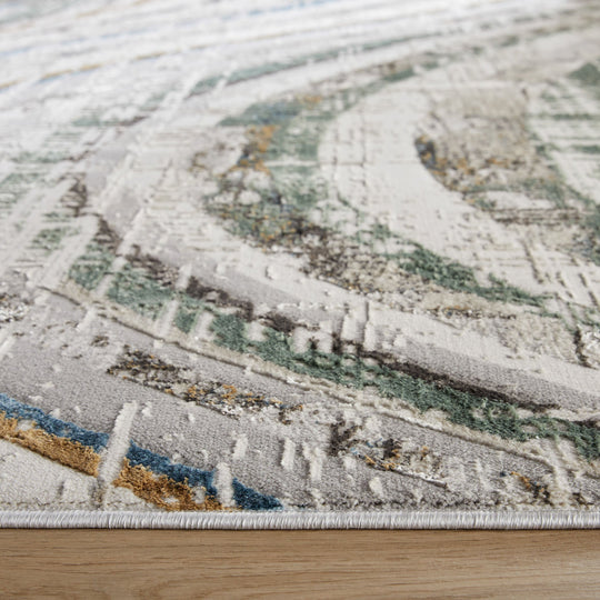 Zaria Gray Blue Waves - T2072 - 2&