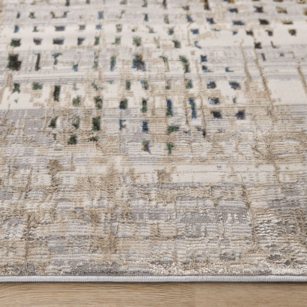 Zaria Gray Beige Weave - T2074 - 5&