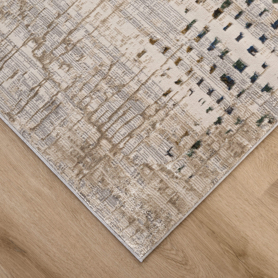Zaria Gray Beige Weave - T2074 - 7&