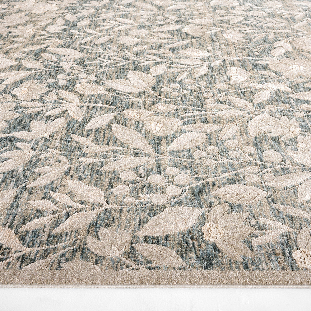 Verona Mineral Blue Botanical - T2075 - 5' x 8'