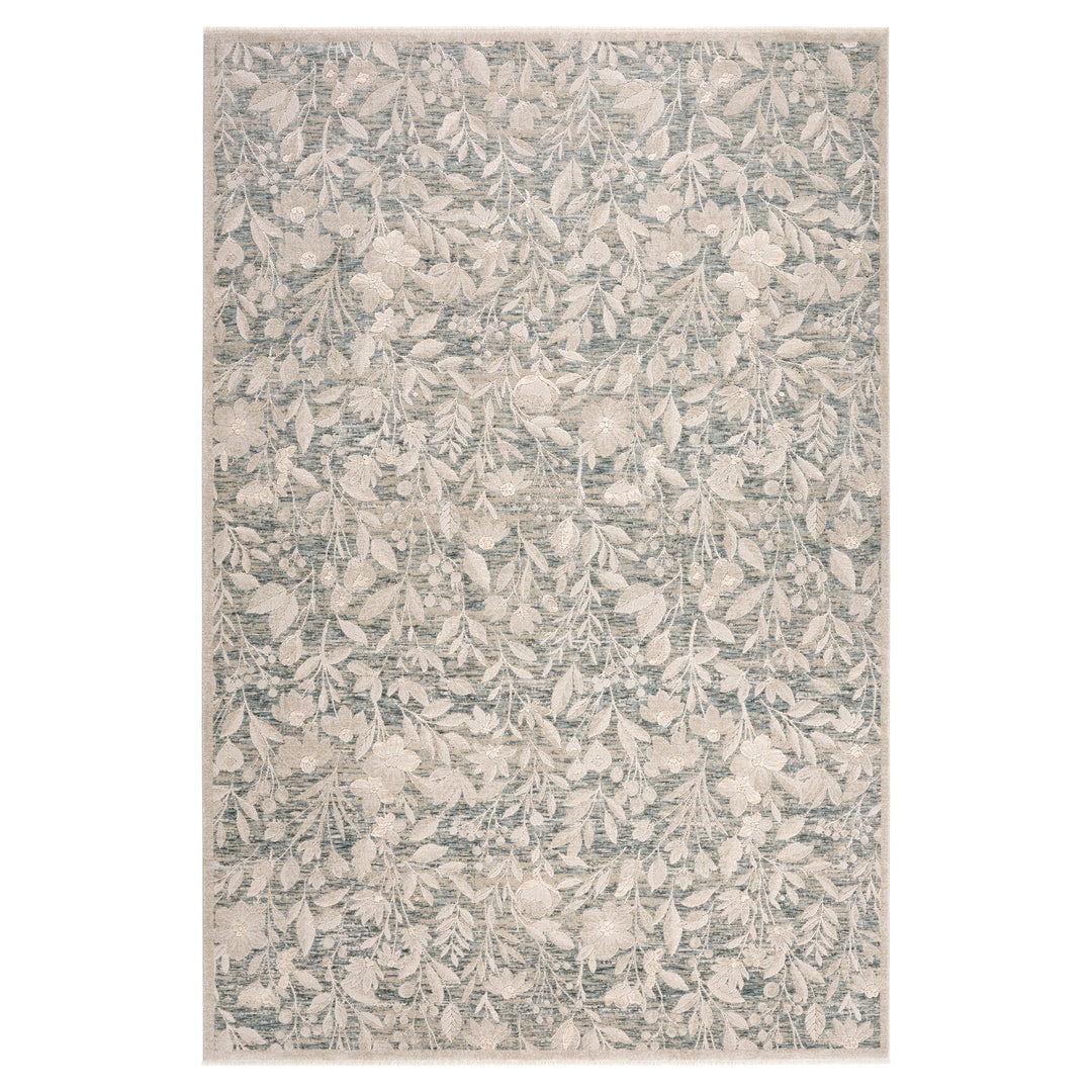 Verona Mineral Blue Botanical - T2075 - 2' x 3'