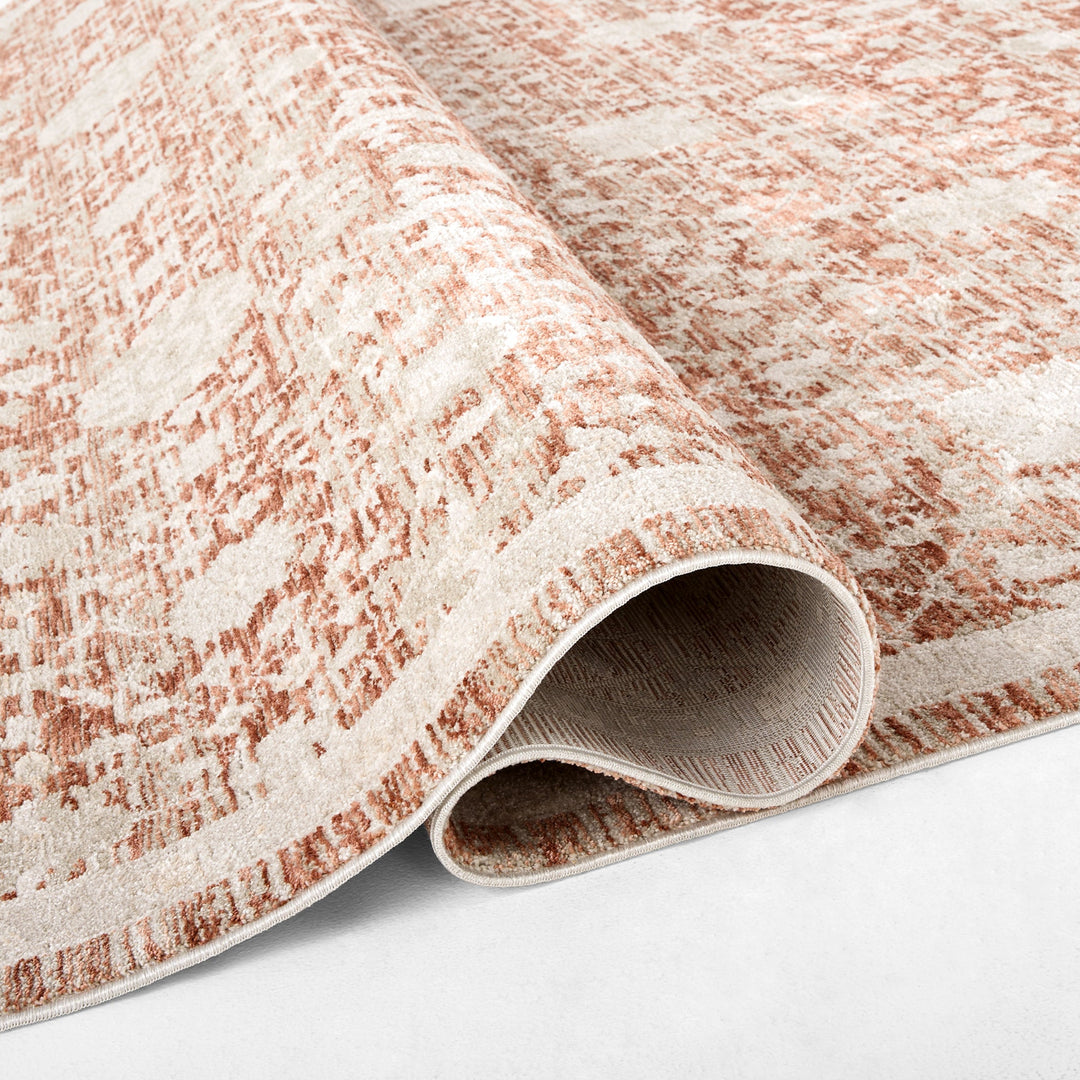 Verona Vintage Rust Distressed Medallion - T2078 - 5&