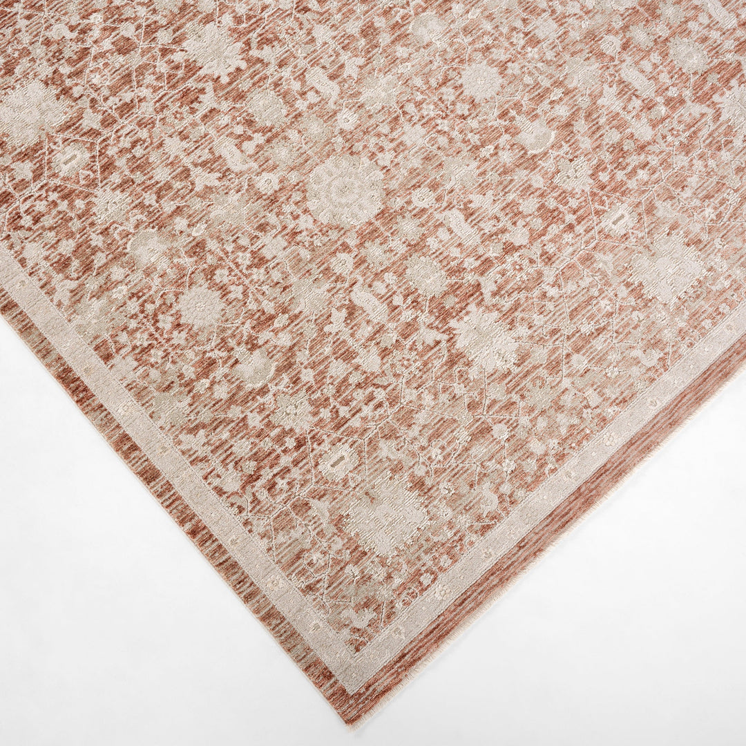 Verona Vintage Rust Distressed Medallion - T2078 - 2&