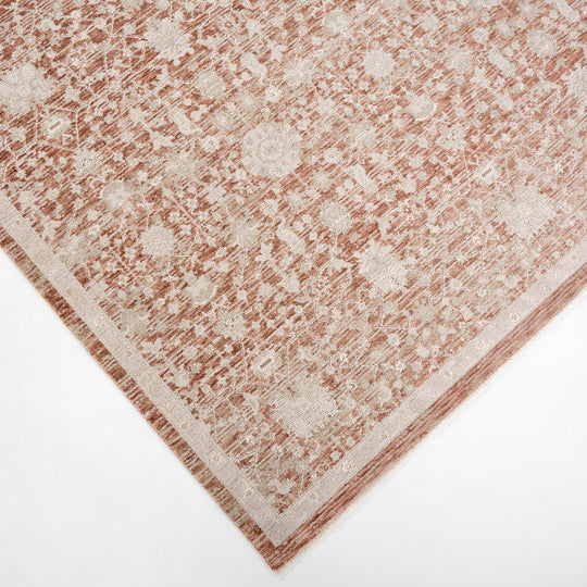 Verona Vintage Rust Distressed Medallion - T2078 - 8&