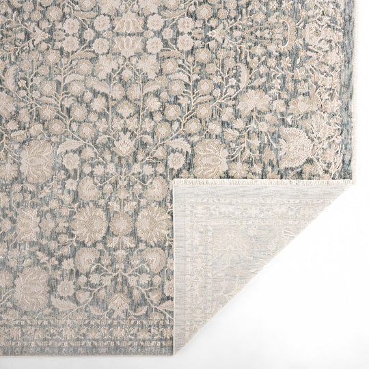 Verona Classic Denim Distressed Floral - T2079 - 2&