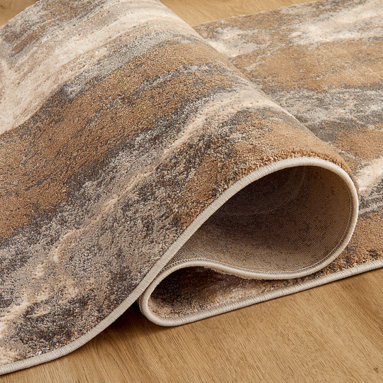 Besni Brown Marble Striations - T4004 - 3&