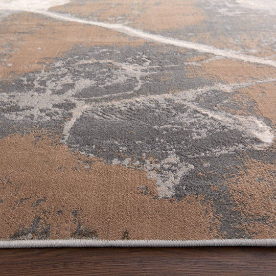 Besni Brown Marble Striations - T4004 - 5&