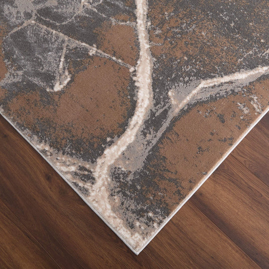 Besni Brown Marble Striations - T4004 - 10&