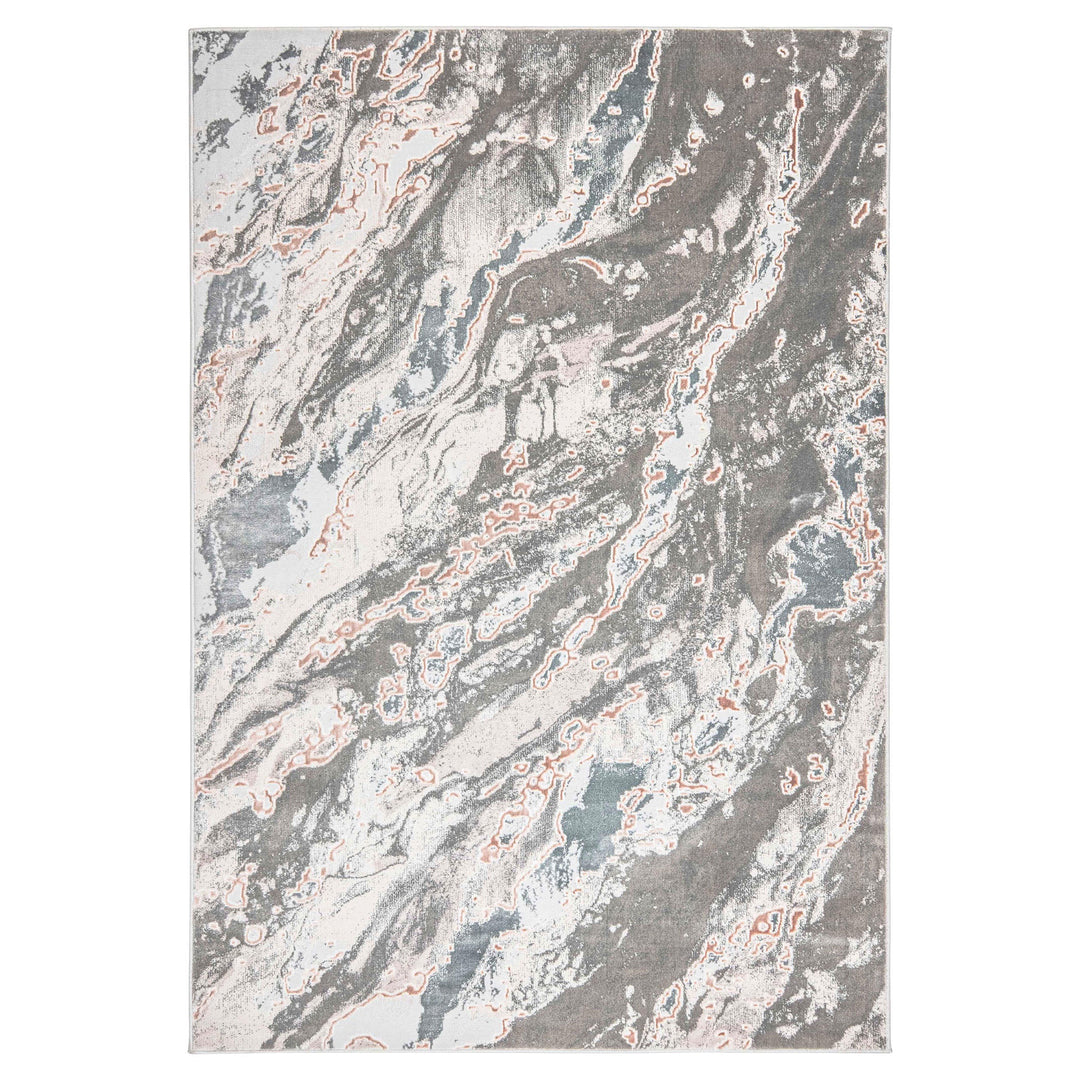 Besni Gray Marbled - T4006 - 2' x 3'
