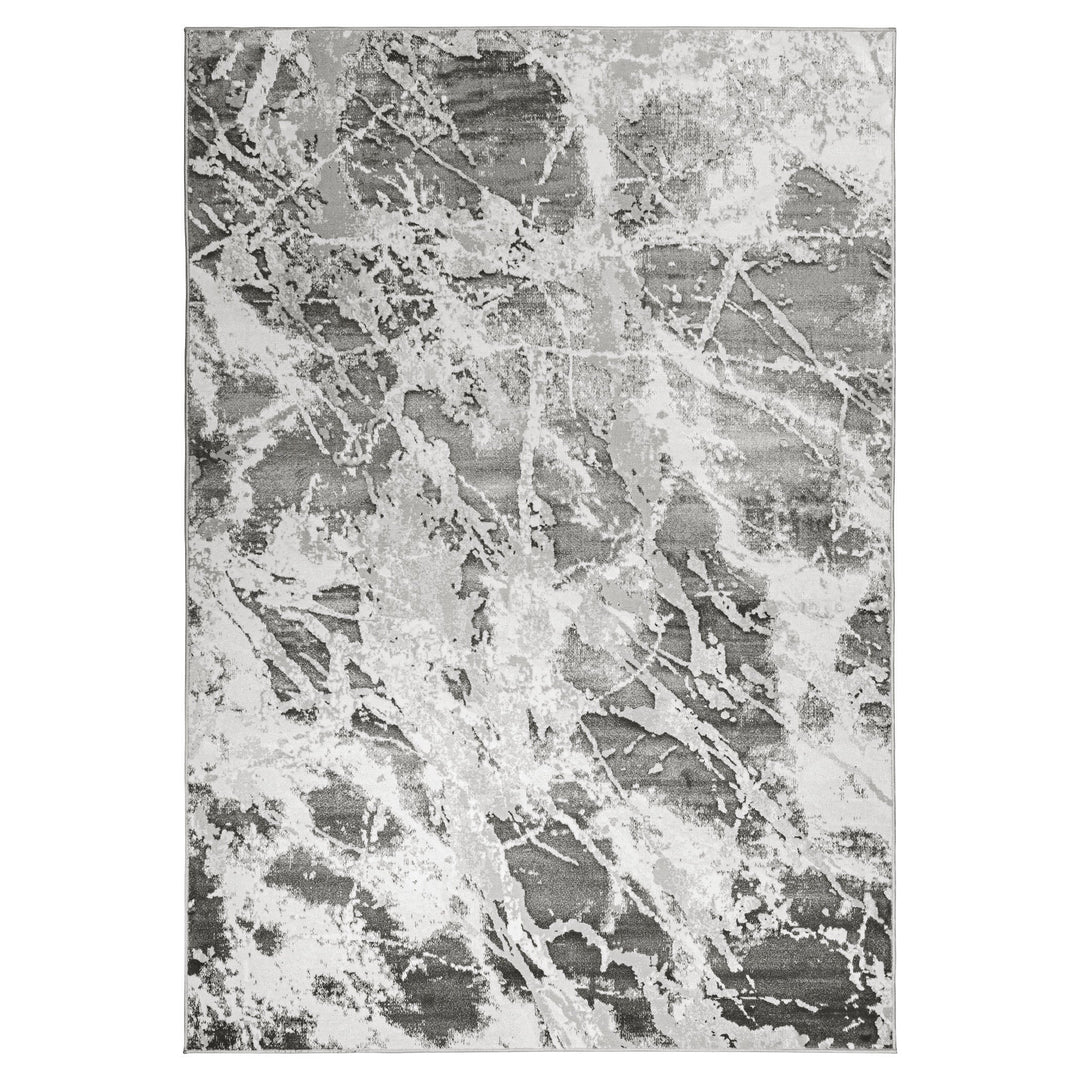 Greta Gray Marble Striations - T4011 - 5' x 8'
