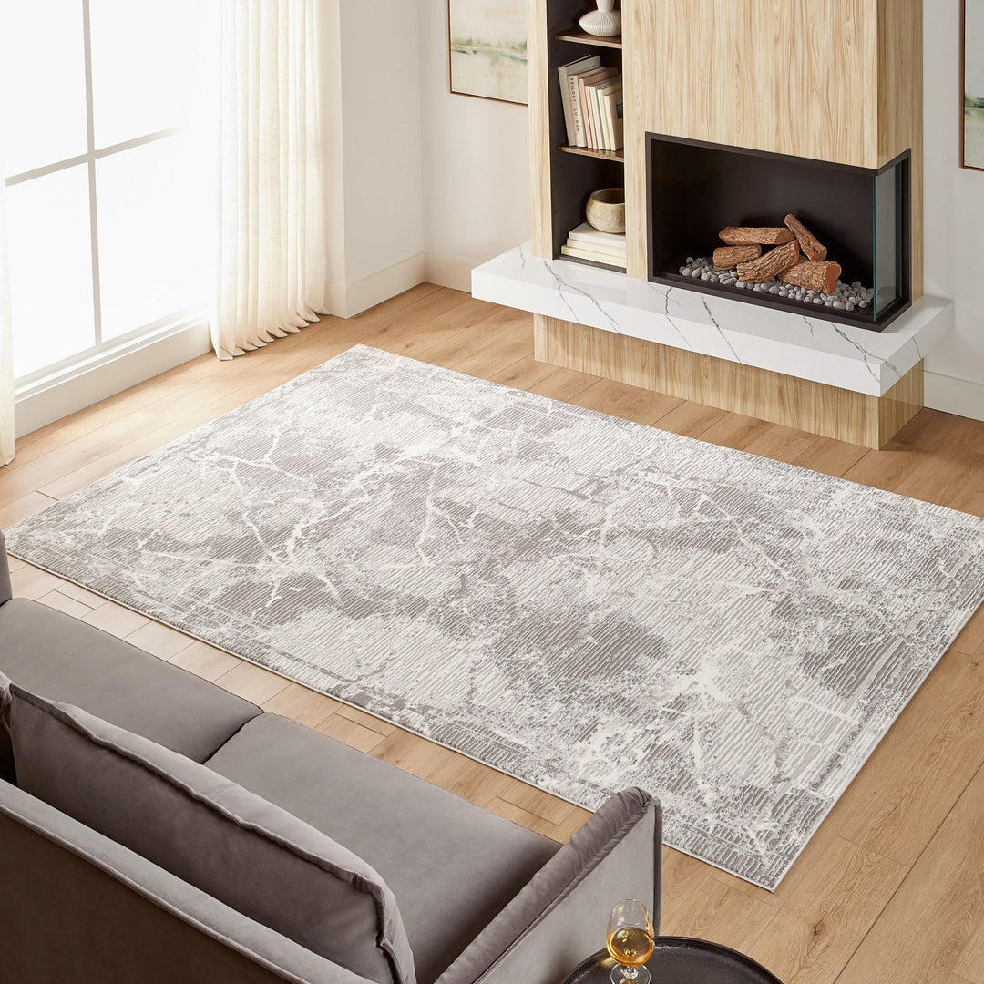Greta Gray Marble Striations - T4012 - 3&