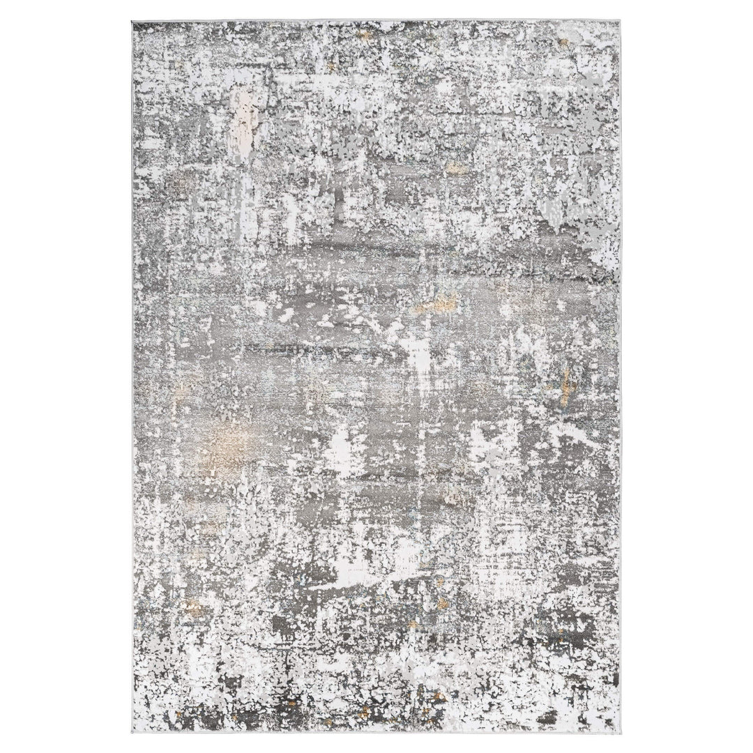 Greta Gray Painterly - T4014 - 5' x 8'