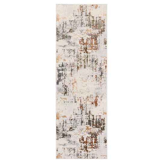 Salim Ivory Brown Painterly - T4022 - 3&