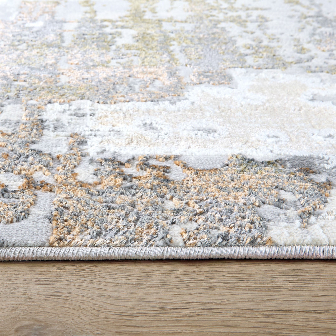 Salim Ivory Brown Painterly - T4022 - 8&