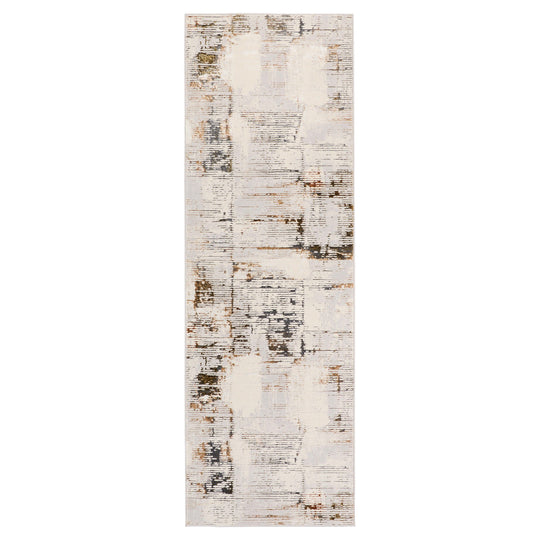 Salim Ivory Brown Painterly - T4023 - 3&
