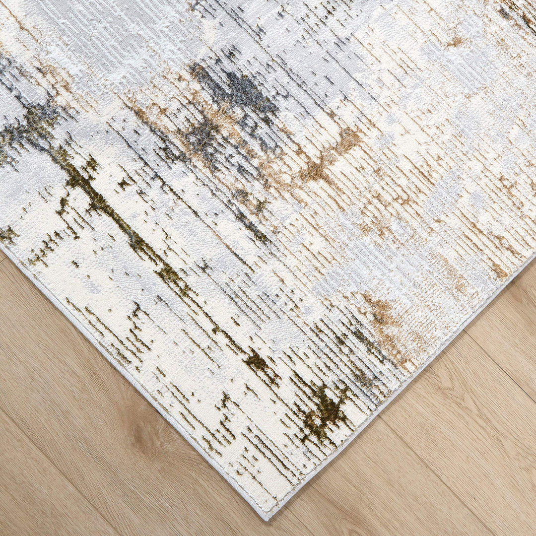 Salim Ivory Brown Painterly - T4023 - 5&