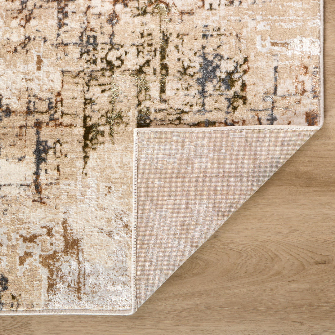 Salim Beige Brown Painterly - T4025 - 3&