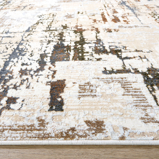 Salim Beige Brown Painterly - T4025 - 5&