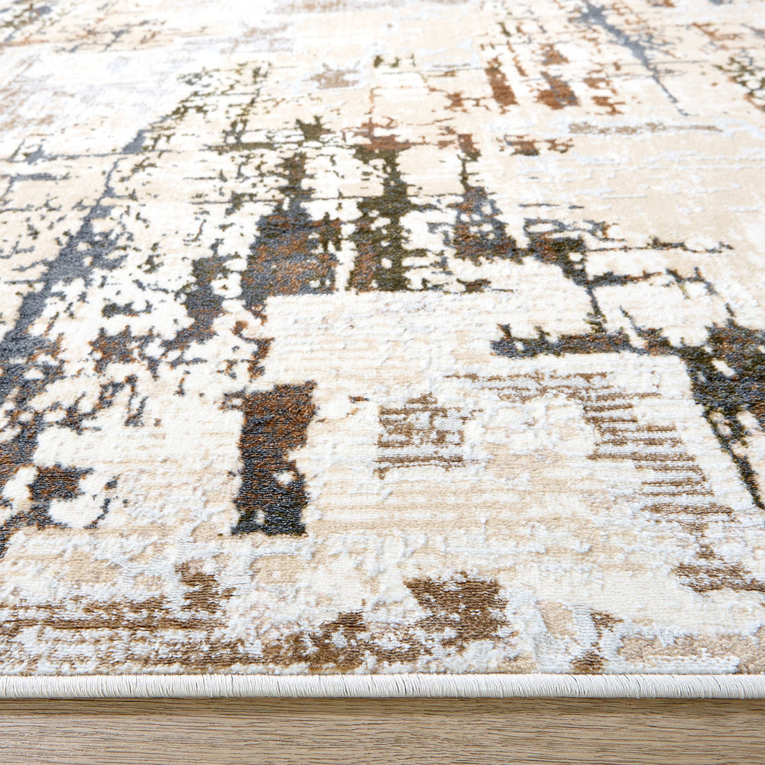 Salim Beige Brown Painterly - T4025 - 2&