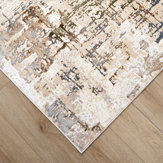 Salim Beige Brown Painterly - T4025 - 8&