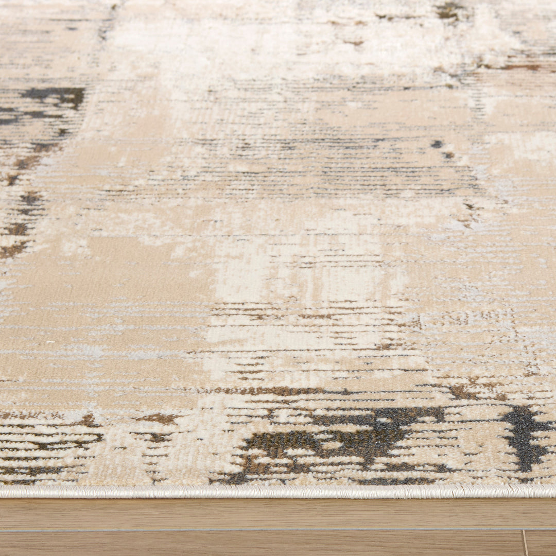 Salim Ivory Brown Painterly - T4026 - 3&
