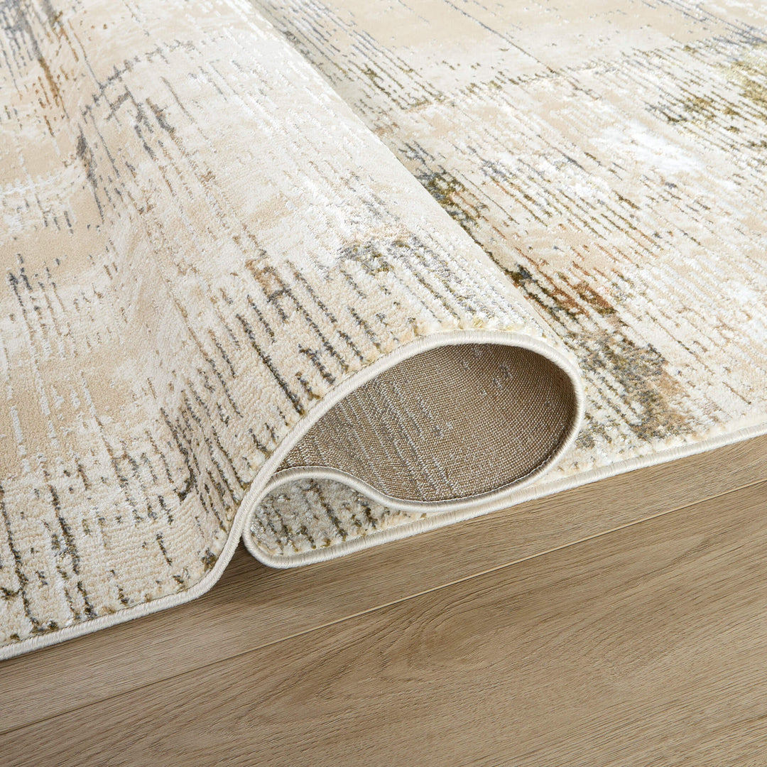 Salim Ivory Brown Painterly - T4026 - 2&
