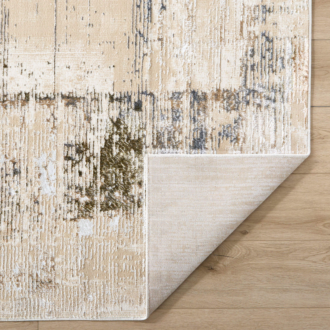 Salim Ivory Brown Painterly - T4026 - 2&