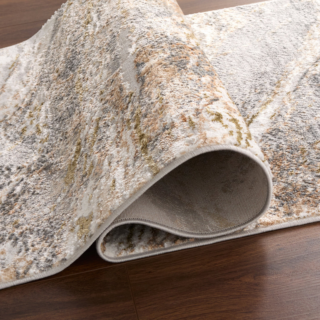 Salim Brown Gray Painterly - T4027 - 3&