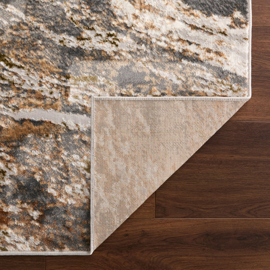 Salim Brown Gray Painterly - T4027 - 3&