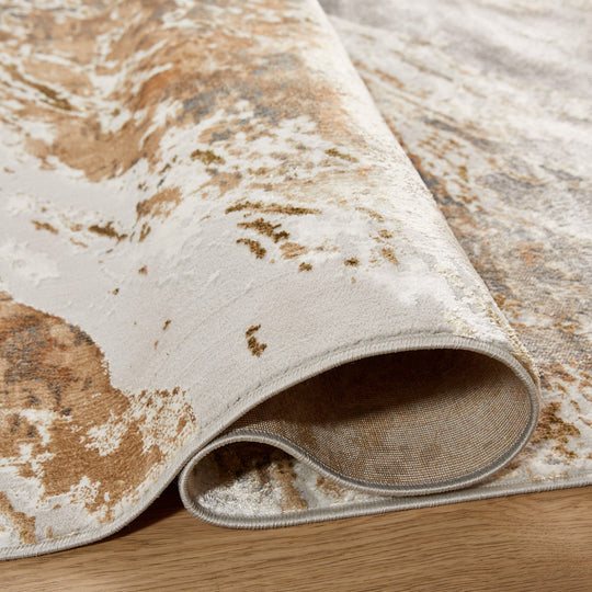 Salim Brown Gray Painterly - T4027 - 7&