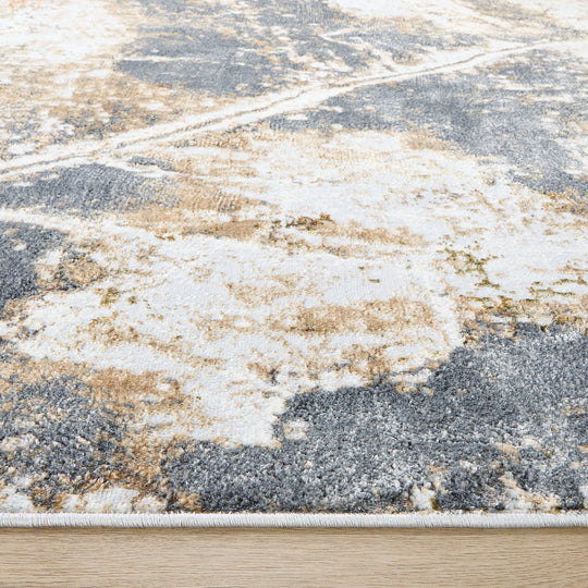 Salim Brown Gray Painterly - T4028 - 8&