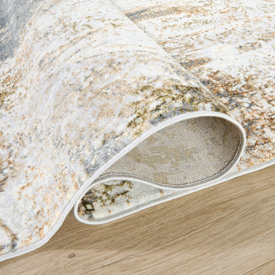 Salim Brown Gray Painterly - T4028 - 5&
