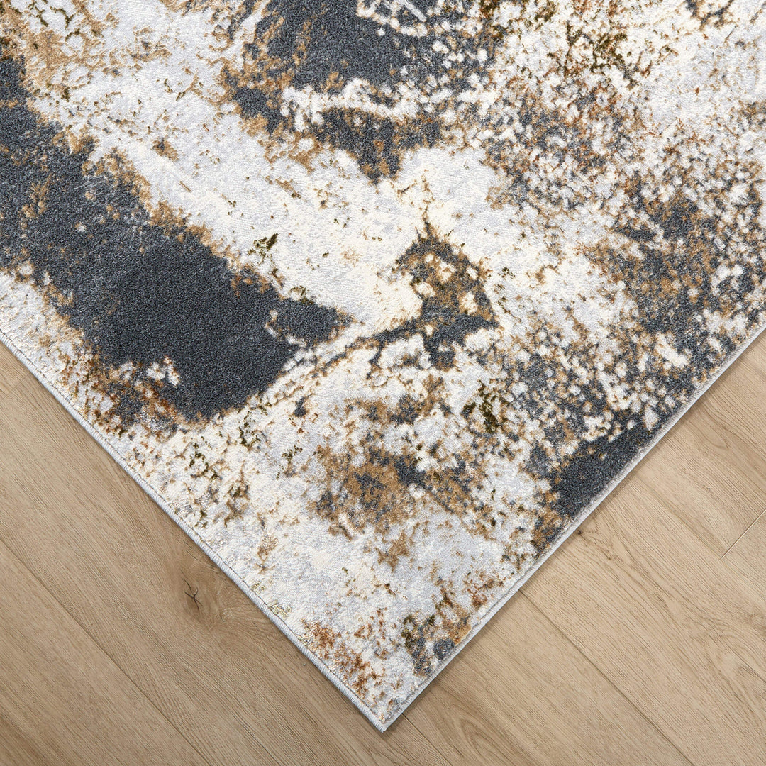 Salim Brown Gray Painterly - T4028 - 7&