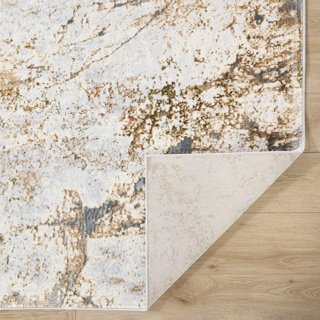 Salim Brown Gray Painterly - T4028 - 7&