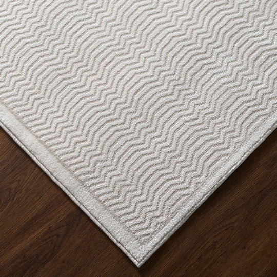 Laila Ivory Linear Geometric - T5001 - 5&
