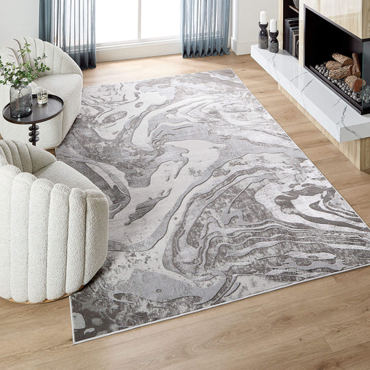Ayda Gray Marbled - T9001 - 5&