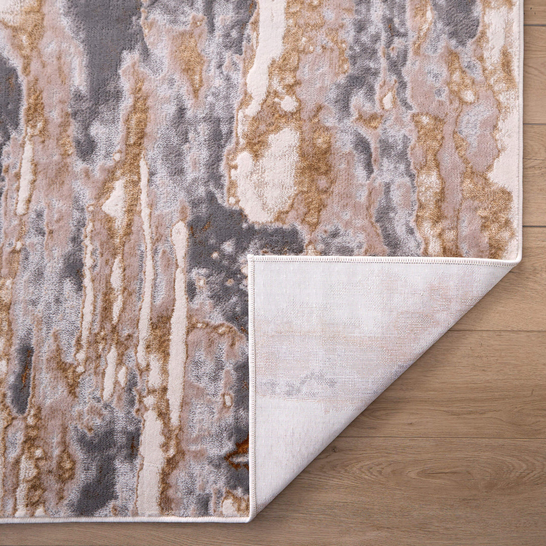 Terra Gray Orange Painterly - T9025 - 2&