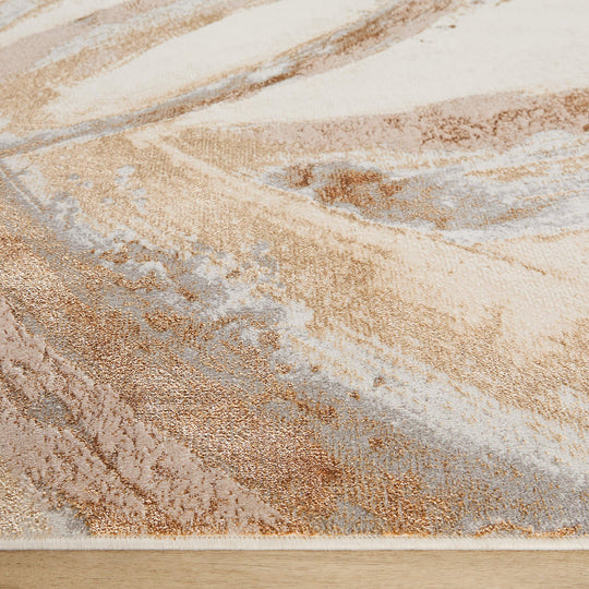 Terra Ivory Orange Swirl - T9026 - 5&